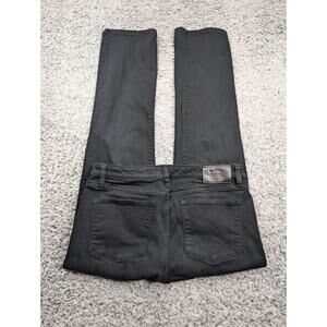 Lauren Ralph Lauren Jeans Women 8 Black Straight Leg Preppy Classiccore Casual